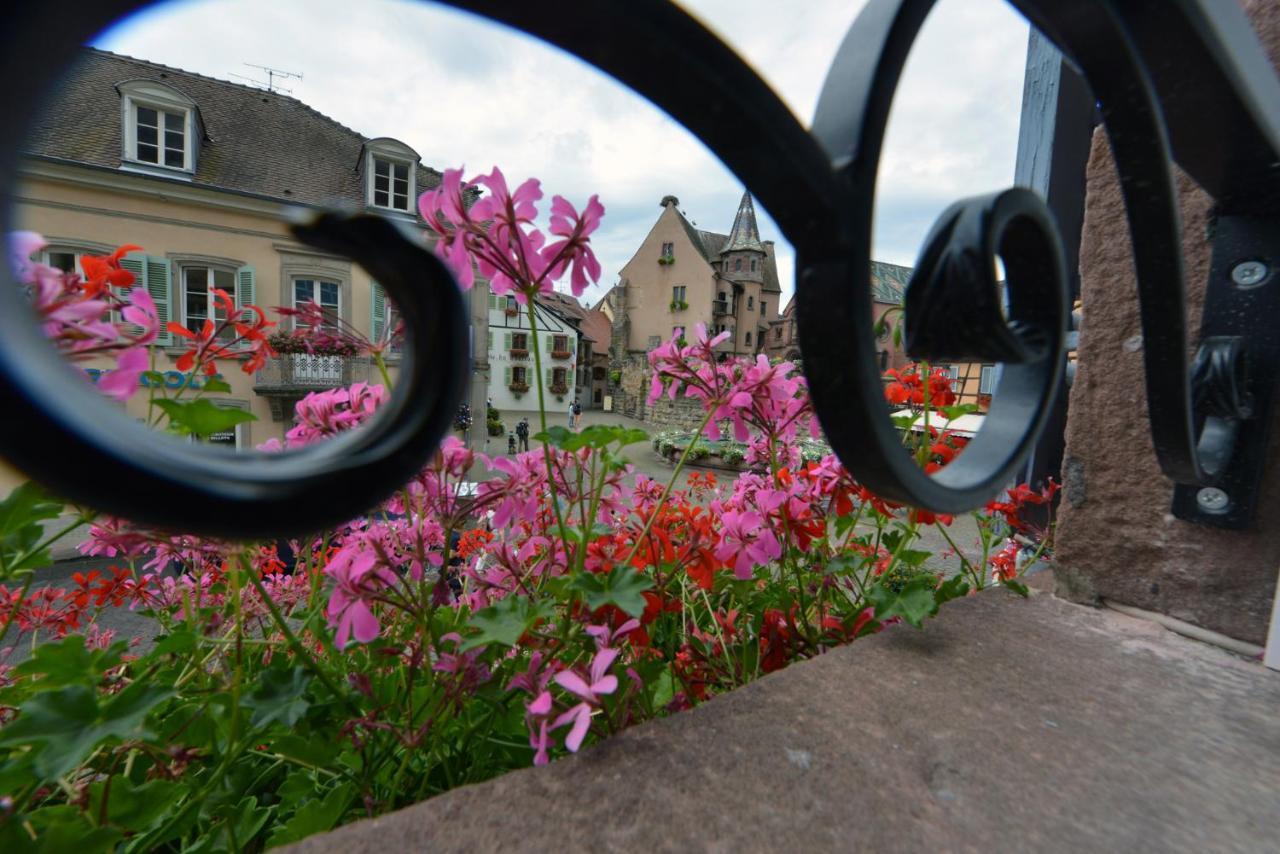 Gîte au château fleuri Eguisheim Quarto foto