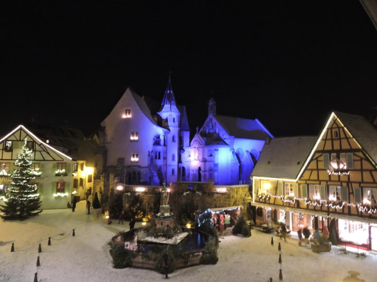 Gîte au château fleuri Eguisheim Quarto foto